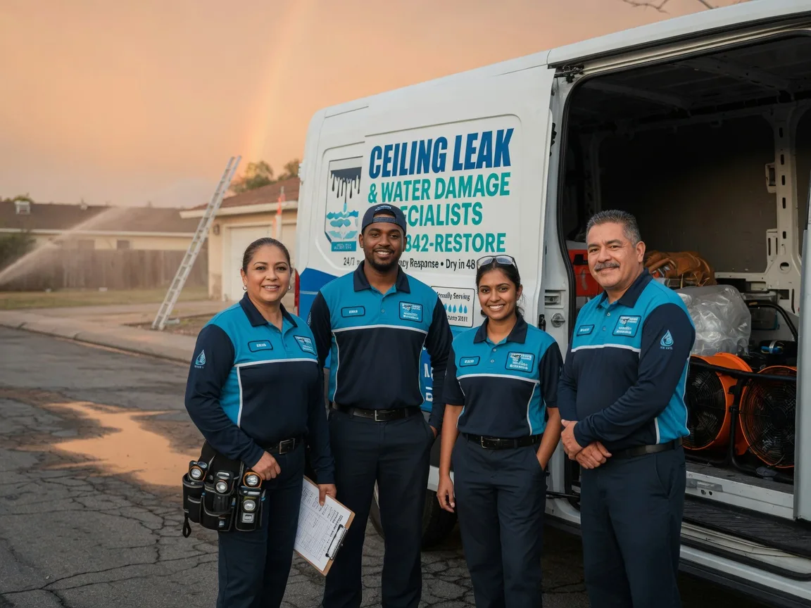 Ceiling Leak Cleanup company in Newburg, ND