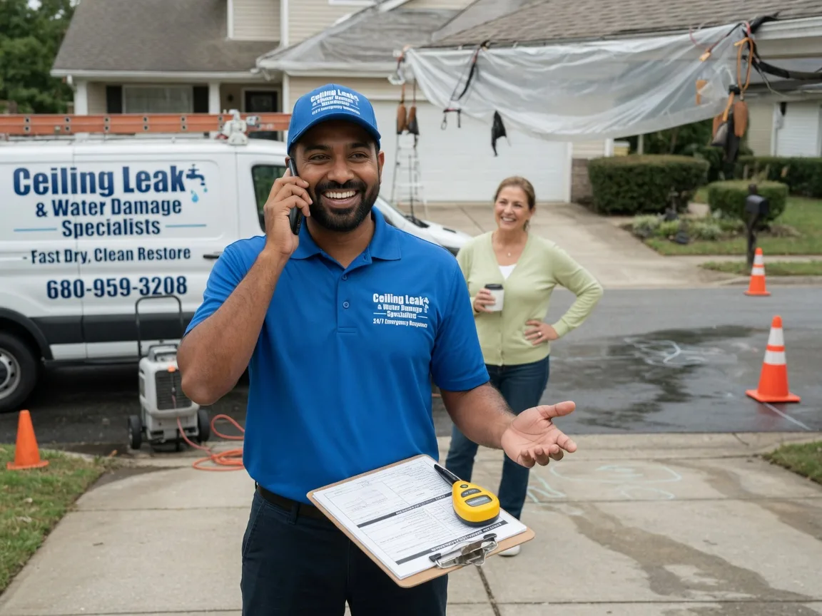 Ceiling Leak Cleanup Newburg, ND FAQs